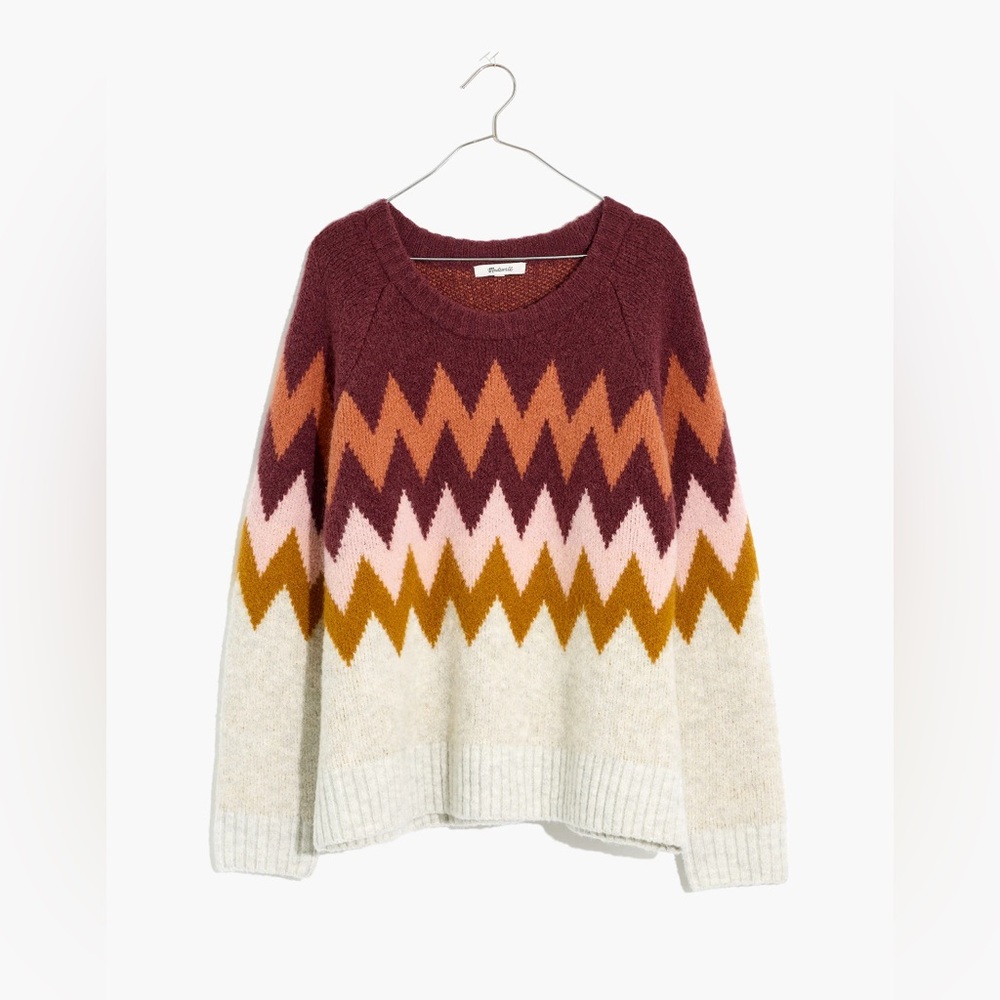 MADEWELL | Delwood Multicolor Fair Isle Sweater